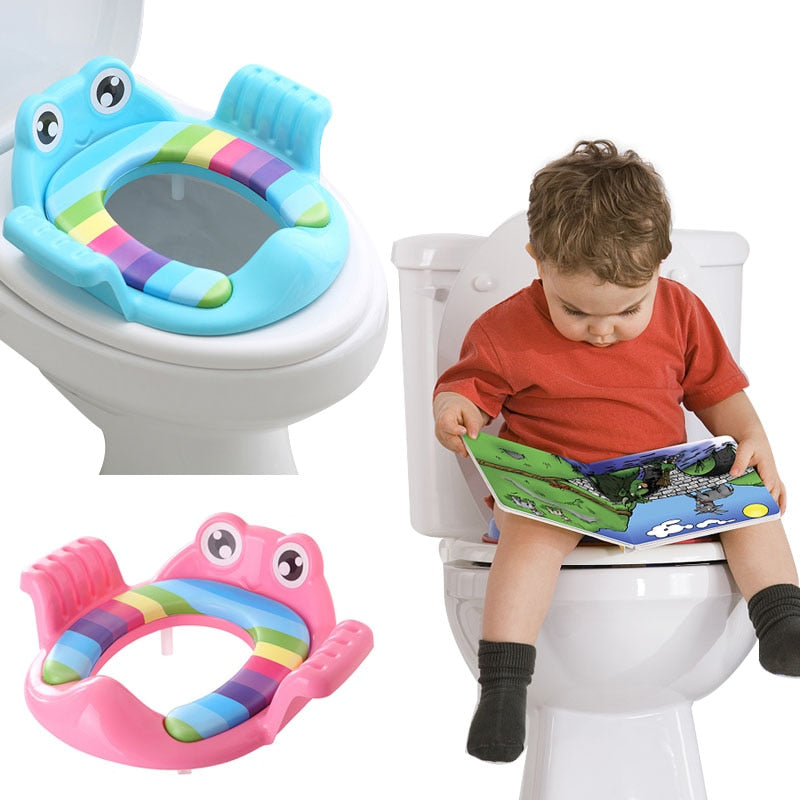 Toilet Training Potty Seat with Armrest for Baby or Kids childrensterritory