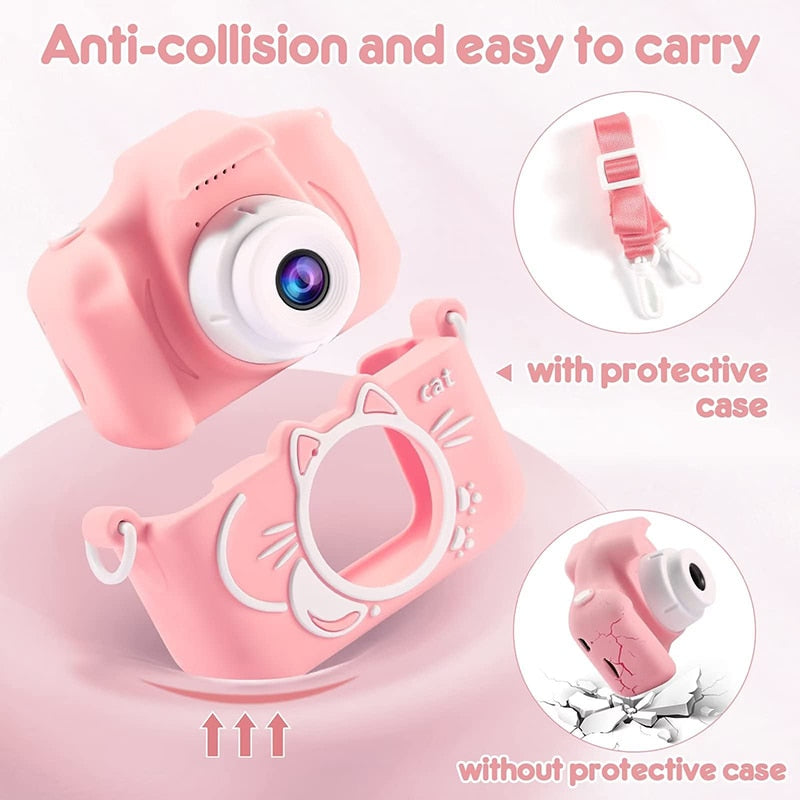 Kids Mini Digital SLR Camera Toy With 2 Inch Screen childrensterritory