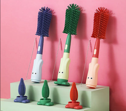 3PCS Baby Cup/Bottle Cleaning Brushes Set childrensterritory