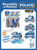 Kids 3 in 1 DIY Assembly A Vehicle Toy Set childrensterritory