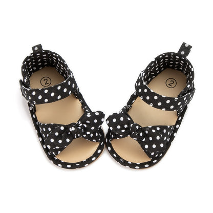 Newborn Girls Polka Dots Anti-slip First Walkers childrensterritory
