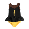 Cartoon Princess 2Pcs Swimwear for kids Girls childrensterritory