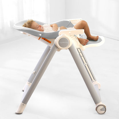Adjustable &amp; Portable Baby Feeding High Chair childrensterritory