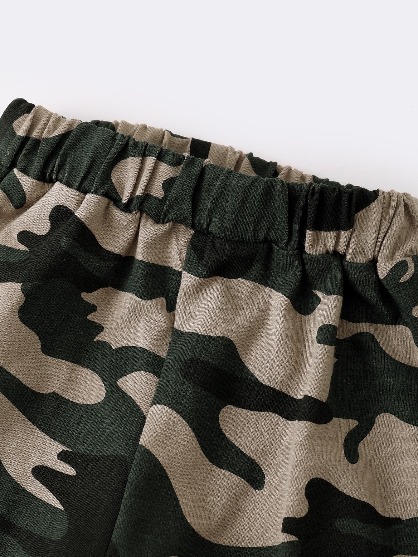 Camouflage 2Piece Hooded Outfit Set for Baby Boy childrensterritory