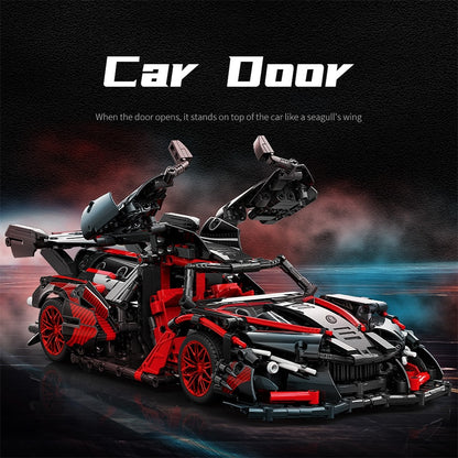 MOC Racing Car Assembly Building Blocks Toys for Boys childrensterritory
