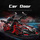 MOC Racing Car Assembly Building Blocks Toys for Boys childrensterritory