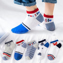 Baby/Kids 5 Pairs/Lot Breathable Casual Mesh Socks for Boy Girl childrensterritory