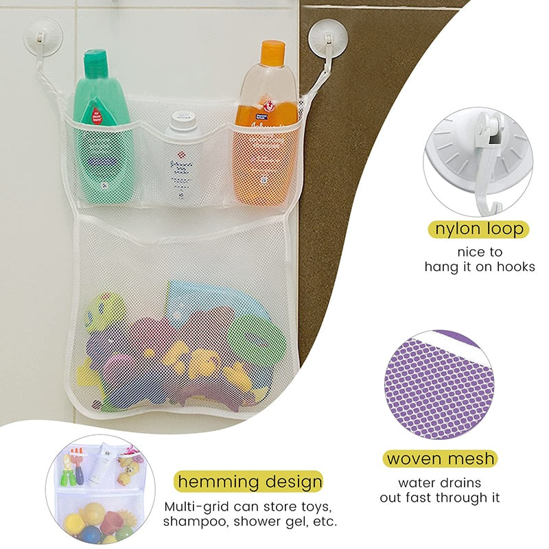 Baby/Kids Bath Toy Storage Mesh Bag childrensterritory