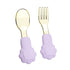 2pcs Baby Learn To Eat Fork Spoon Set | Kids Tableware childrensterritory