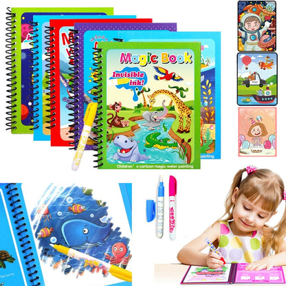 1pcs Reusable Water Drawing Book Educational Toys childrensterritory