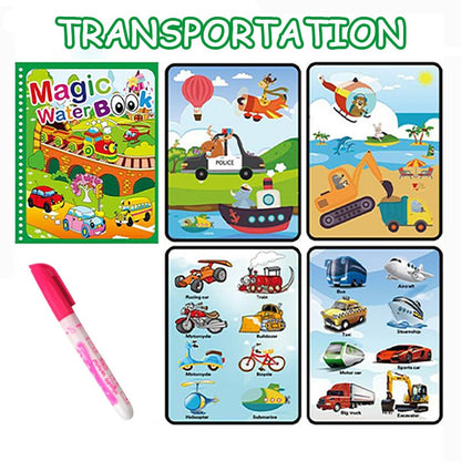 1pcs Reusable Water Drawing Book Educational Toys childrensterritory