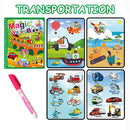 1pcs Reusable Water Drawing Book Educational Toys childrensterritory