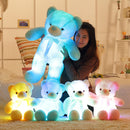 Colorful Glowing Teddy Bear Stuffed Toys for Kids childrensterritory
