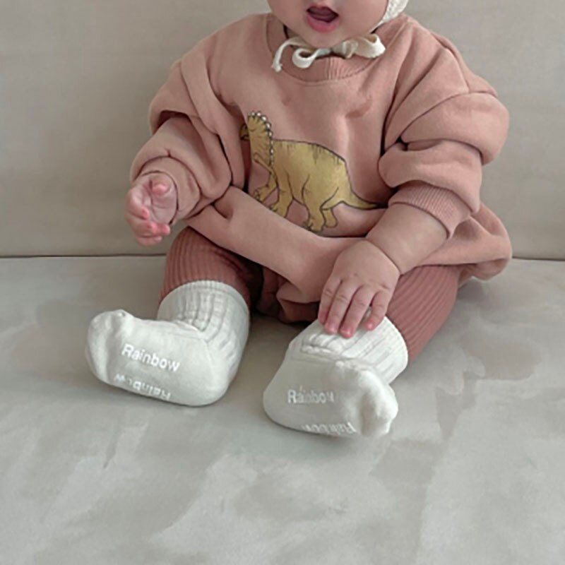 Dinosaur Print Baby Fleece Bodysuits | One-piece childrensterritory