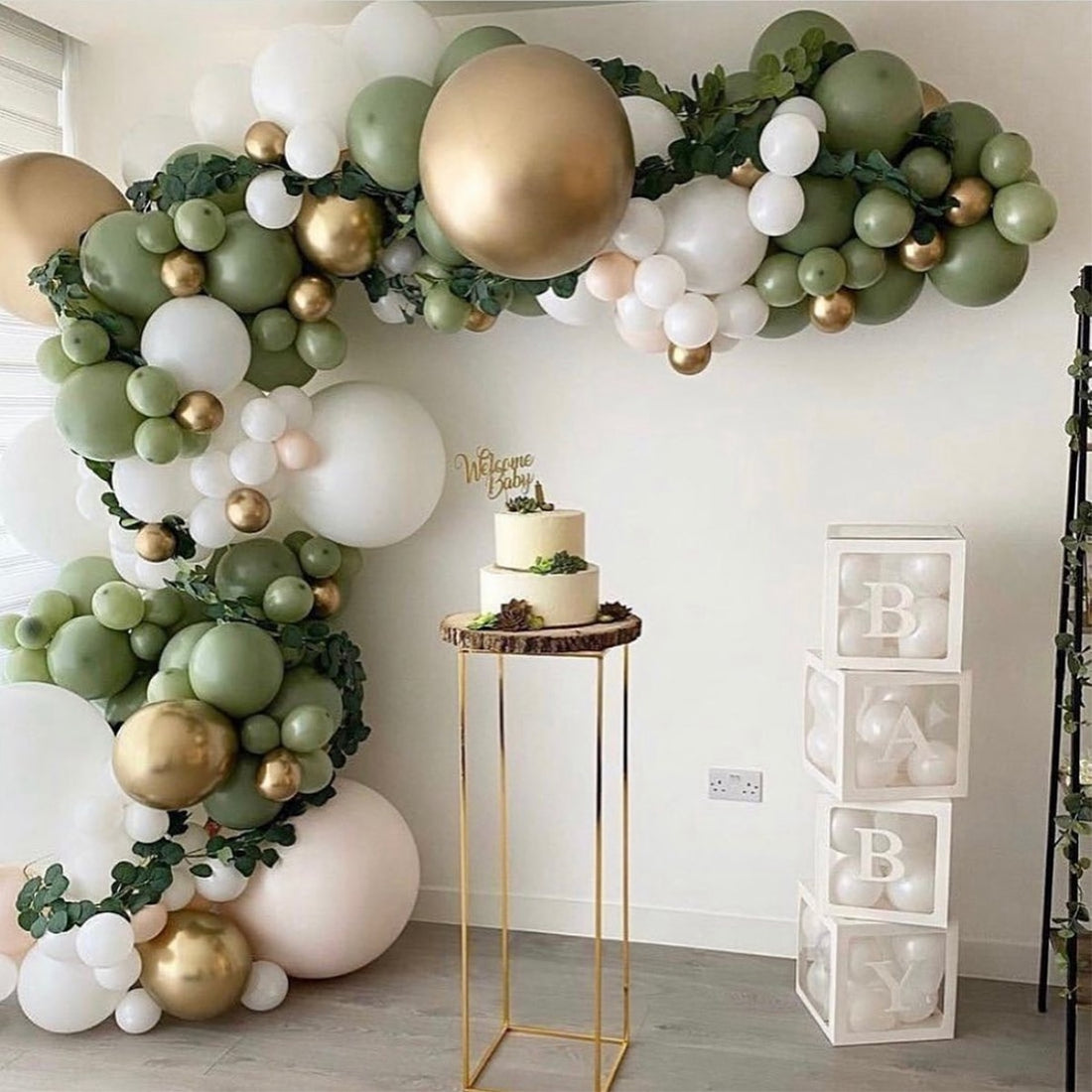 Balloon Garland Arch Kit For Baby Shower/Party Decor childrensterritory
