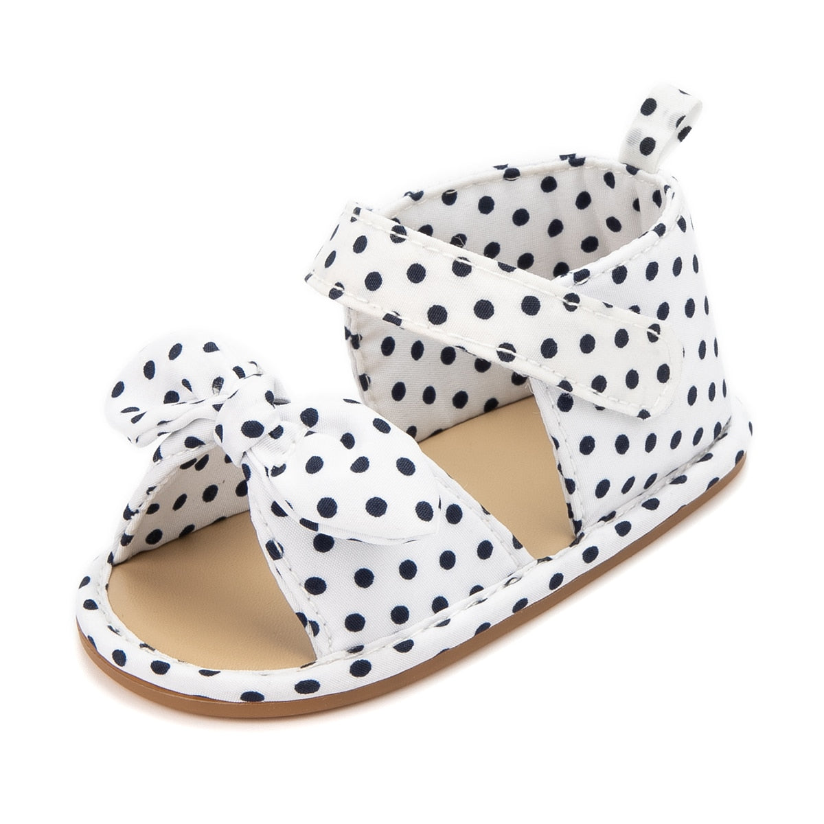 Newborn Girls Polka Dots Anti-slip First Walkers childrensterritory