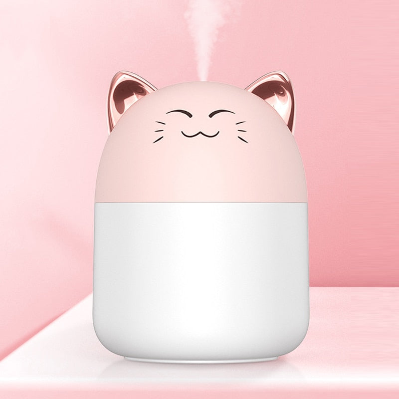 250ml Capacity Cartoon Air Purifier with Colorful Light childrensterritory
