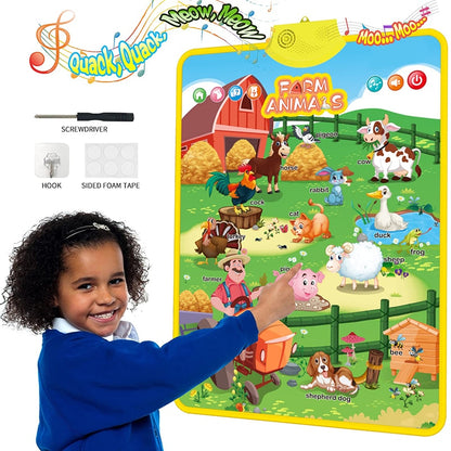 Electronic Early Educational Wall Chart for Kids childrensterritory
