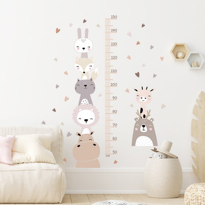 Boho Style Baby/Kids Room Cartoon Animal Wall Decals childrensterritory