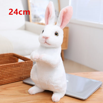 Realistic Rabbit Stuffed Toys for Kids Room Decor childrensterritory