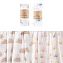 2 Pieces Pack Muslin Cotton Baby Swaddles/Blankets childrensterritory