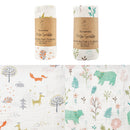 2 Pieces Pack Muslin Cotton Baby Swaddles/Blankets childrensterritory