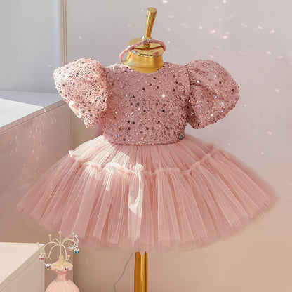 Tutu Baptism Dress | Party Gown for Baby/Kids Girls childrensterritory