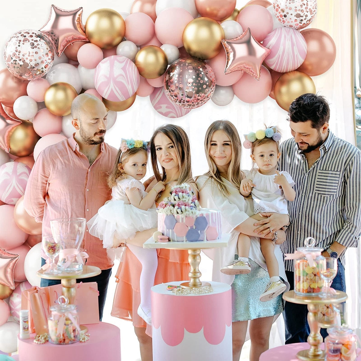 Weddings Events Decoration Macaron Balloon Garland Arch childrensterritory
