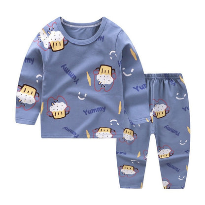 Baby/Kids Boys And Girls Long-Sleeve Sleepwear Set childrensterritory