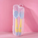Silicone Twisting Scoop & Fork Kids Tableware Set childrensterritory