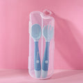 Silicone Twisting Scoop & Fork Kids Tableware Set childrensterritory