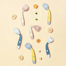 Silicone Twisting Scoop & Fork Kids Tableware Set childrensterritory