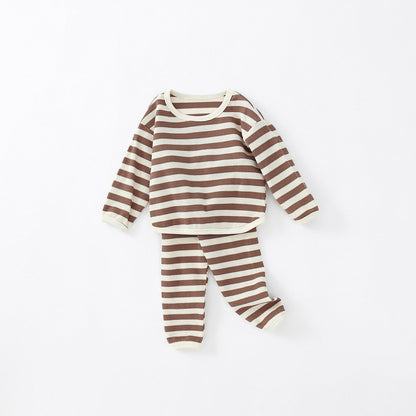 Soft Long Sleeve Top + pants 2Pcs Clothing set for Baby childrensterritory