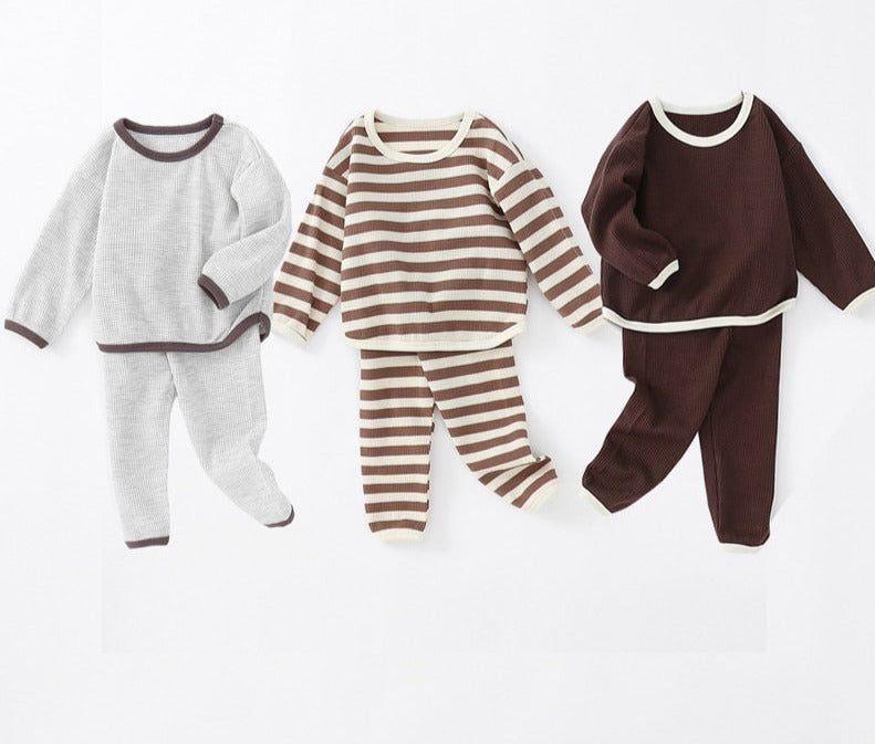 Soft Long Sleeve Top + pants 2Pcs Clothing set for Baby childrensterritory