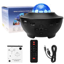 Starry Water Wave LED Projector with Music childrensterritory
