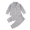 Toddler Girls Boys 2Pcs Cotton Pajama Sets childrensterritory