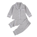 Toddler Girls Boys 2Pcs Cotton Pajama Sets childrensterritory