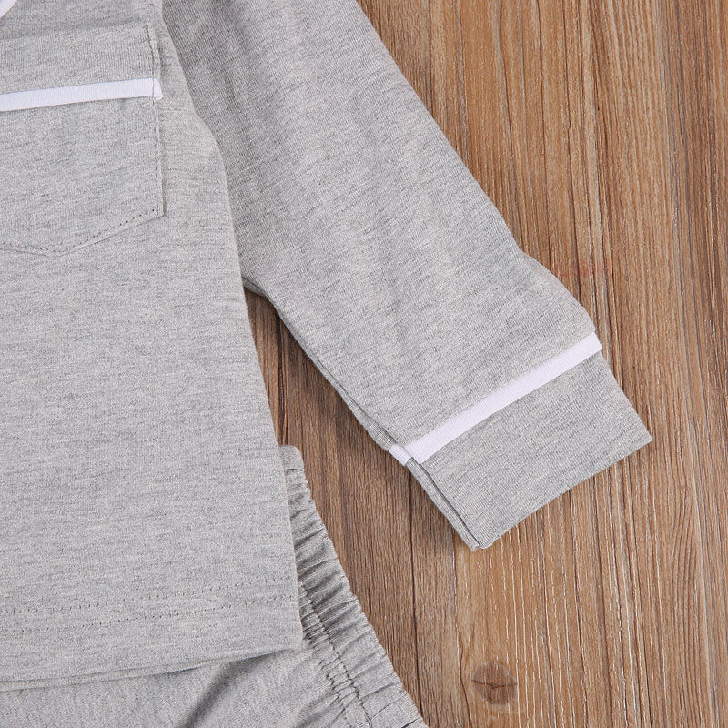 Toddler Girls Boys 2Pcs Cotton Pajama Sets childrensterritory