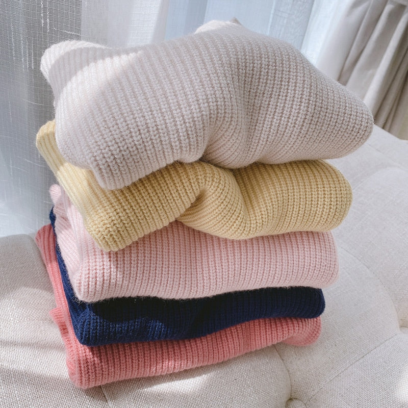 Toddler/Baby Girl Long Sleeve Knitting Sweaters childrensterritory
