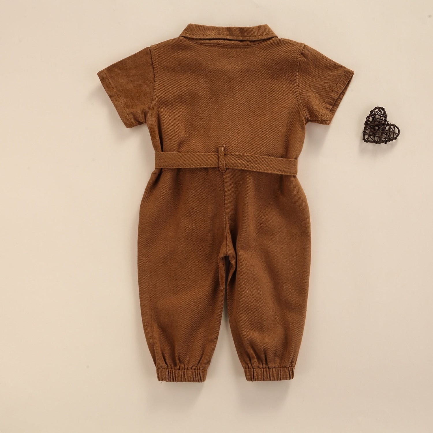 Toddler/Baby Girl’s Casual Fashion Solid Jumpsuit childrensterritory