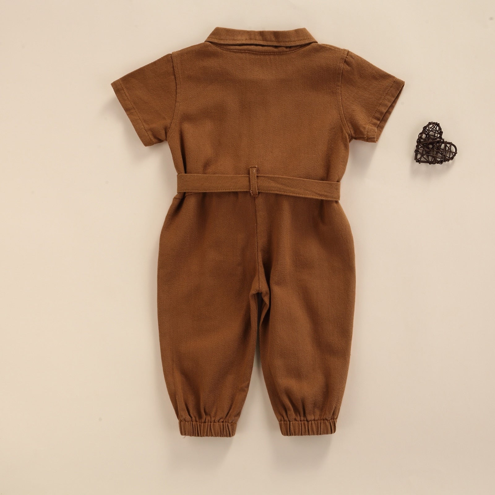 Toddler/Baby Girl’s Casual Fashion Solid Jumpsuit childrensterritory