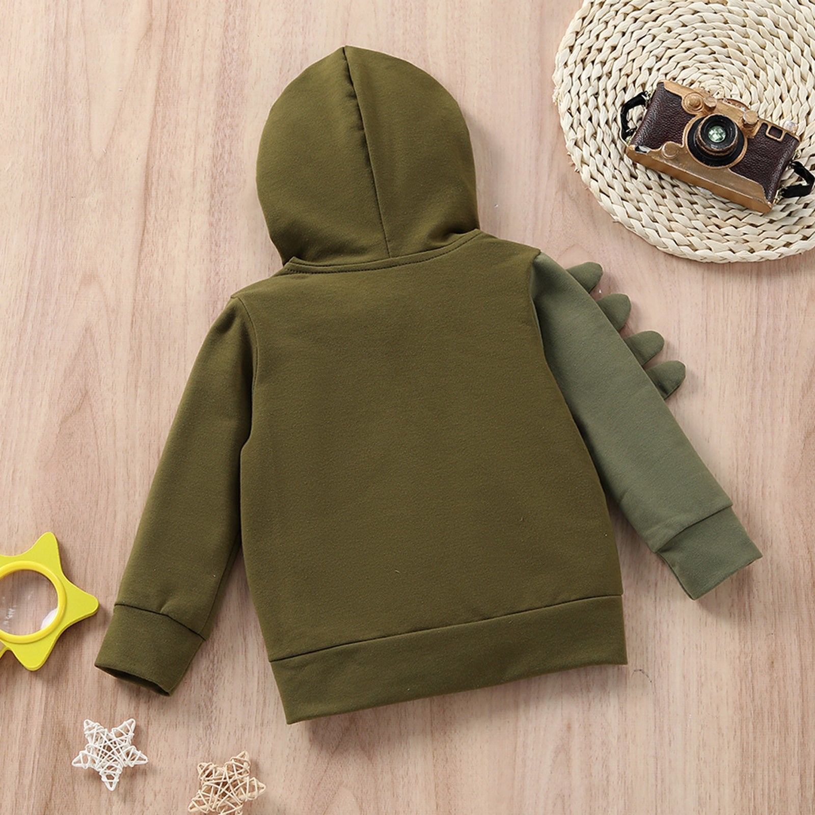 Toddler/Kids Boys Dinosaur Designed Zip Up Hoodies childrensterritory