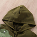 Toddler/Kids Boys Dinosaur Designed Zip Up Hoodies childrensterritory
