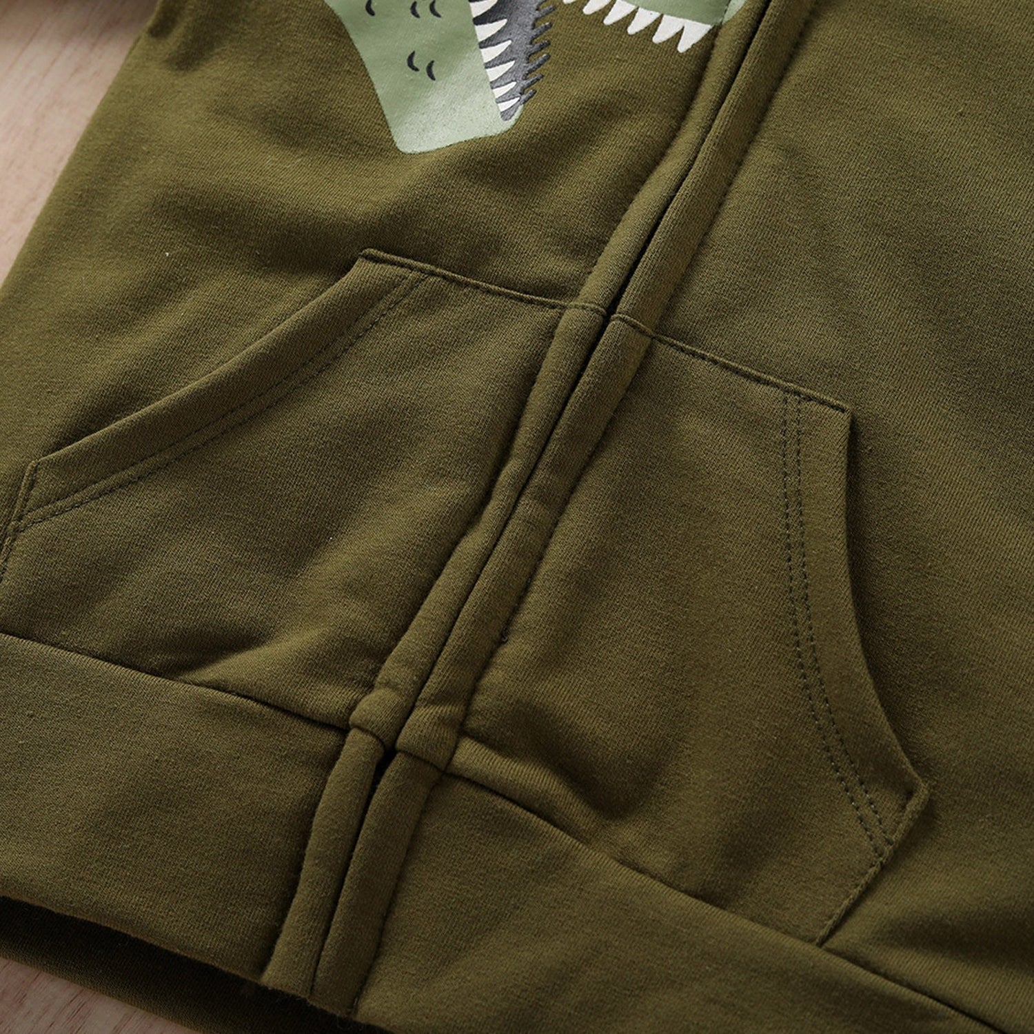Toddler/Kids Boys Dinosaur Designed Zip Up Hoodies childrensterritory