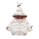 Toddler/Kids Girls Boys Thick Down Hooded Parka childrensterritory