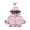 Toddler/Kids Girls Boys Thick Down Hooded Parka childrensterritory