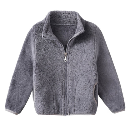 Toddler/Kids Plush Warm Fleece Jacket/Coat childrensterritory