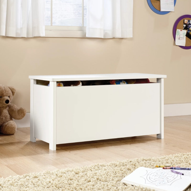 Top Wooden Toy Storage Chest with Hinged Safety childrensterritory