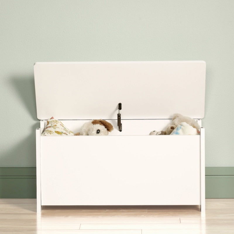 Top Wooden Toy Storage Chest with Hinged Safety childrensterritory