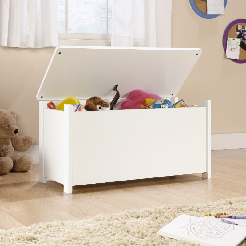 Top Wooden Toy Storage Chest with Hinged Safety childrensterritory